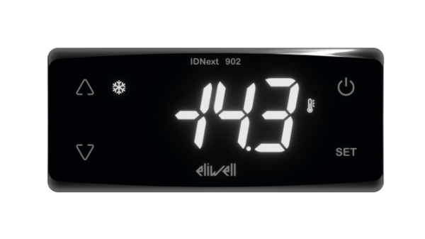 Eliwell Iberica's INNext 902 thermostat for temperature control in refrigeration installations.